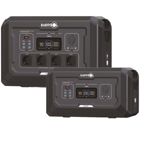 EVERSOL 2500W EVO BAT2 STATION KIT