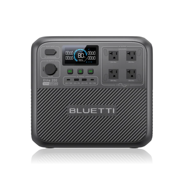 BLUETTI Elite 200 V2 Draagbare Power Station | 2600W 2073,6Wh